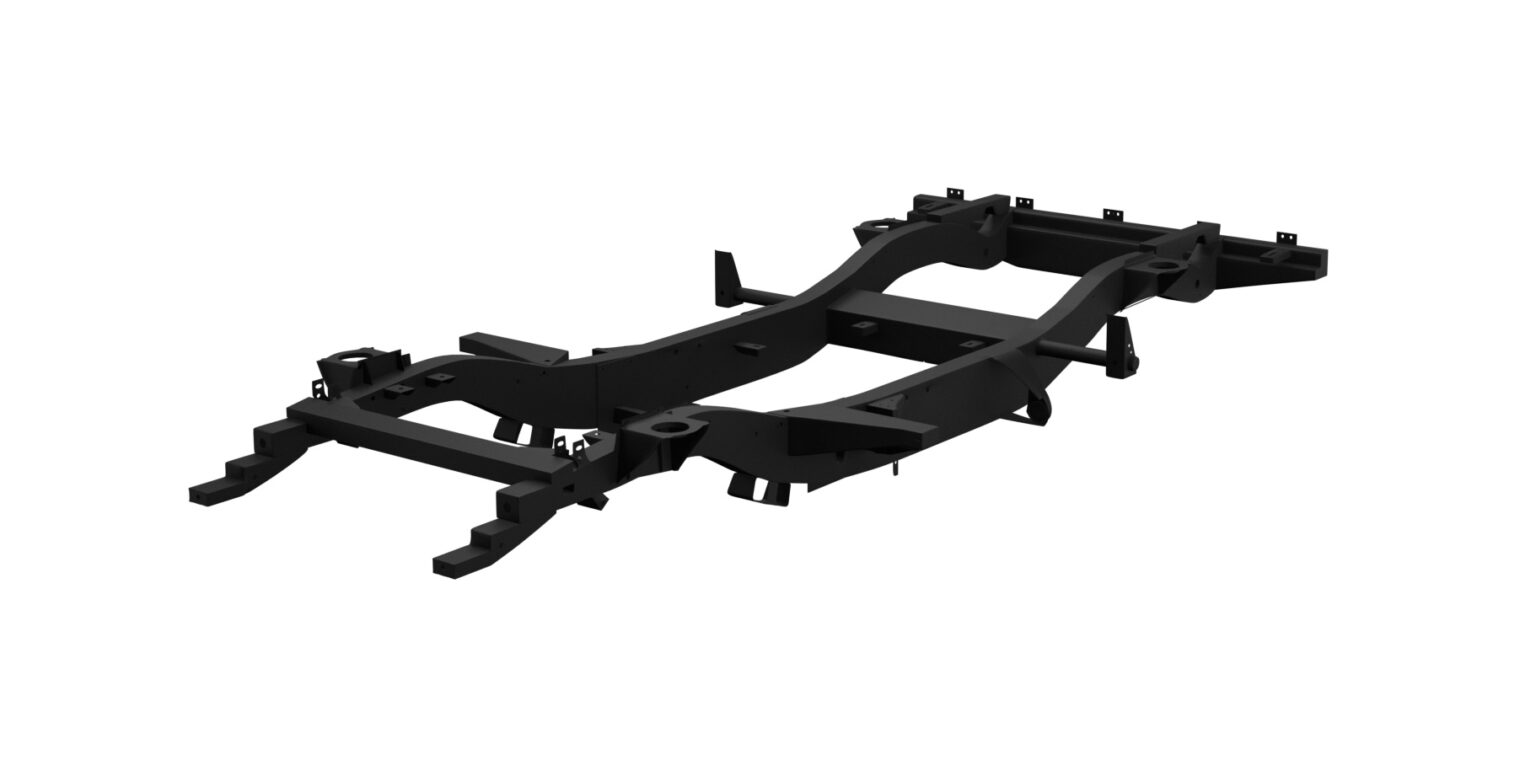 Defender Chassis Galvanized and polyurethane-painted